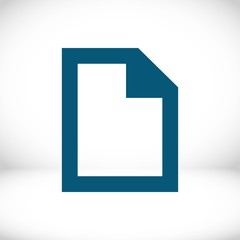 file icon stock vector illustration flat design