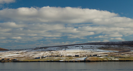Bressay Island, one of the Shetland Islands © Zdenka
