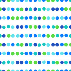 Vector pattern with circles