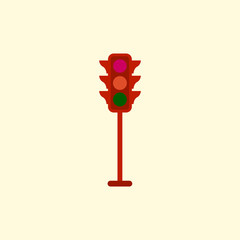 Traffic light icon