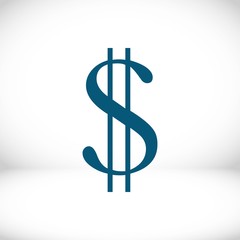money icon stock vector illustration flat design