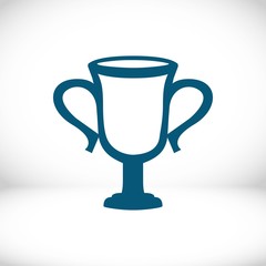 champions cup icon stock vector illustration flat design