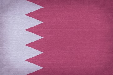 Grunge Bahrain flag pattern