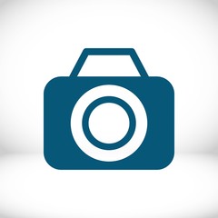 camera icon stock vector illustration flat design
