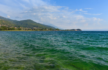 Lake Ohrid summer view.