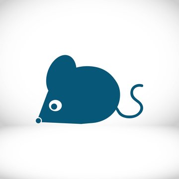 mouse icon stock vector illustration flat design