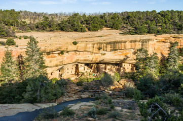 Mesa Verde National Park - Spruce Tree House, CO, USA