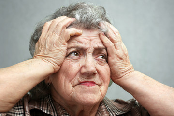 Grandmother stress and headache
