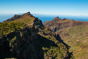 Mountain landscape on Tenerife, Canary Islands
