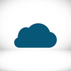 cloud icon stock vector illustration flat design