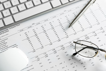 Preparing average sales report