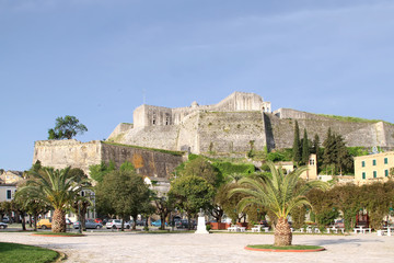 New fortress on the island of Corfu