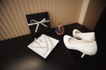 Bride wedding details