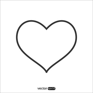 Vector circuit heart icon