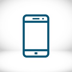 smartphone icon stock vector illustration flat design