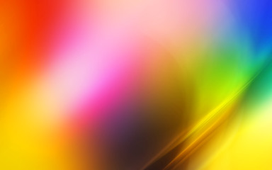 abstract composition color bright spots on a dark background