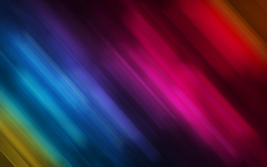 abstract composition color bright spots on a dark background