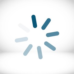 loading icon stock vector illustration flat design