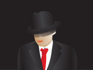 человек в шляпе