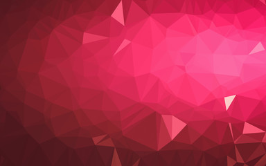Obraz premium Abstract low poly background, geometry triangle