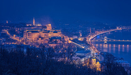 Budapest at night