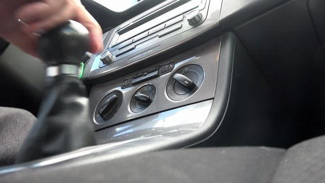 Driver - Car Shifting gears