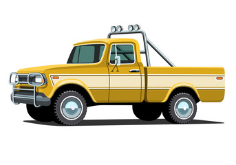 Pickup custom offroad truck