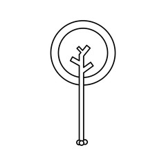 Tree nature ecology icon vector illustration graphic design