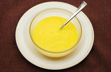 Bowl of eggnog