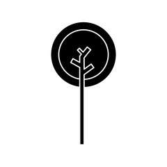 Tree nature ecology icon vector illustration graphic design
