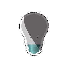 Bulb big idea icon vector illustration graphic design