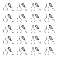 pan and mixer icon vector illustration graphic design