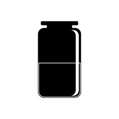 Kitchen jar isolated icon vector illustration graphic design