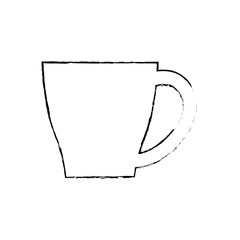 Porcelain mug cup icon vector illustration graphic design