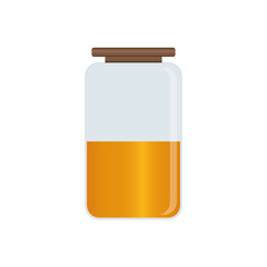 Kitchen jar isolated icon vector illustration graphic design
