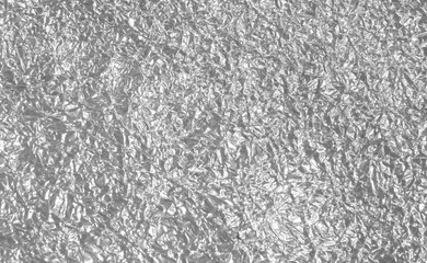 Shiny silver white grey gray paper foil decorative