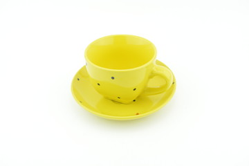 Yellow cup of tea