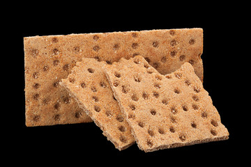 Low calories snack on black