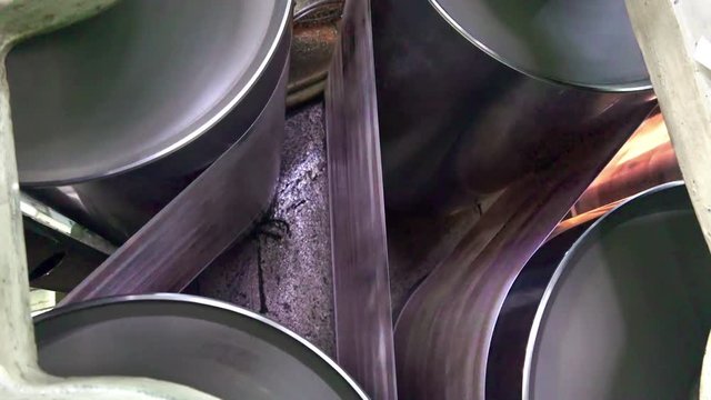 Printing plant production process, loop 