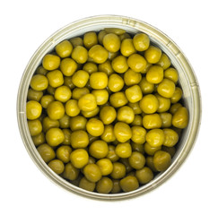 Green Canned Peas Texture