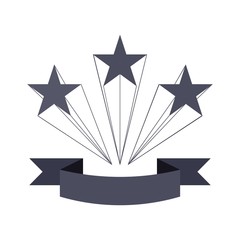 Shooting Star Banner Template