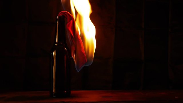 molotov cocktail