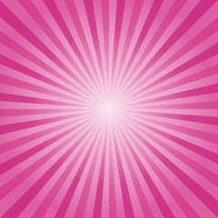 Abstract bright Purple Magenta rays background. Vector