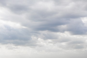 Fototapeta premium sky with big white cloud, and raincloud cover beautiful with copy space for add text