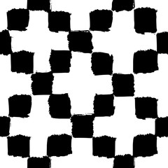 Geometric seamless pattern. Vector hand drawn background