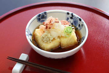 agedashi tofu, japanese food