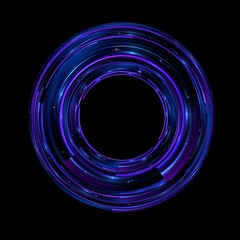 Abstract neon background. luminous swirling. Glowing spiral cover. 
Black elegant. Halo around. Power isolated. Sparks particle.
Space tunnel. Glossy jellyfish. LED color ellipse. Glint glitter