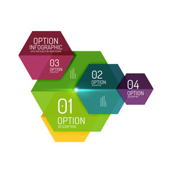 Vector infographic diagram templates
