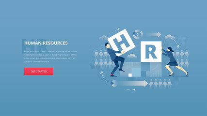 Human resources hero banner - 137550544