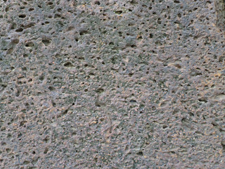 Closed up Texture of Ancient Cobblestone Wall of Historic Khmer Temple in Thailand  